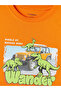 Nevavm Dinosaur Printed Boys' Undershirt with a Difference - 5