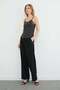 Wrapped Fabric Lace Strap Bodysuit - 7