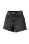 Women's High Waist Tasseled Denim Shorts