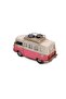 Pink Decorative Metal Minibus with Frame and Piggy Bank - 7