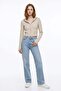 Zippered Hooded Cardigan with Finger Holes - 4