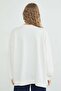 Basic Crew Neck Oversize Sweatshirt - 7