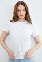 Metal-Accented Crew Neck T-Shirt - 4