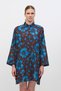 Elegant Draped Satin Shirt - 3