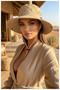 Unisex 9 cm Safari Hat with Visor and Mesh - Camping, Fishing, Outdoor Nature Hat - 2
