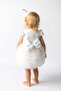 White Short Sleeve Tulle Baby Princess Dress - Lina - 2