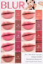 PERIPERA Over Blur Tint - يدوم طوال اليوم، ملمع ناعم، Best Rose (010) - 5