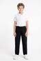 Baggy Boys' Trousers with Tie Waist - 2