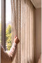 Mink Mesh Knitted Tulle Curtain I Heavy Weight I No Pilling I Wrinkle Resistant I No Ironing Needed I Suitable for Any Room