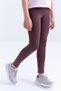 Brown High Waist Narrow Leg Girls' Leggings - 75047 - 5
