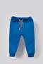 Unisex Baby Kids Top and Bottom Set 2-Piece 100% Cotton 2 Thread Pocket Seasonal Set - Blue - 4