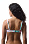 Leaf Pattern Underwire Bikini Top - 3