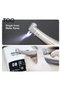 1 piece Dental Low Speed Handpiece Contra Angle Blue Ring X25 X25L 1:1 Internal Water Spray Fiber Op - 6