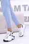 Hidden Heel Wedge Sneaker 9 Cm - 3