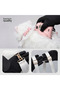 Plush Cat Backpack With Adjustable Straps White | Luxury-Inspired Realistic Faux Fur Kawaii Cat Backpack for Unisex, Cute Casual Bag - 6