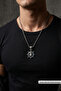 Eagle Helm Handcrafted Stainless Steel Chain Men's Necklace - 2