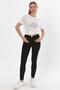 Printed Lace-Up T-Shirt (B22-24300) - 2