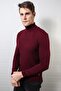 HAIR KNITTED FISHER COLLAR SWEATER (E20-18820) - 2