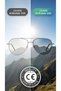 3-Piece Unisex Black Uv400 Protection Sunglasses Set 25-01 / 25-03 / 25-23 - 9