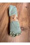 Premium Lycra Water Green Color Lycra Sandy Jersey Shawl - 2