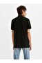 Men's Black Polo Collar T-Shirt A2085-0000 - 2