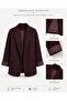 Patterned Cuffed Blazer Jacket - 3