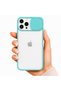 Apple Iphone 11 Pro Case Camera Slider Matte Back Surface Colorful Frame Lens Cover