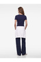 Viscose Fabric Ribbed Slim Fit Short Sleeve Crew Neck Basic T-Shirt - 3