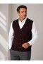 Men's Middle-Aged and Older Knitwear Knitted Acrylic Buttoned Winter Dad Vest 2050 - 2