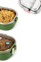Smile Life 980 ml 304 Stainless Steel Lunch Box – with Removable Divider, Locks on 4 Sides - 4