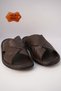 Kr.97 Anatomical Sole Inside and Outside Genuine Leather Men's Slippers - 6
