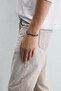 Tiger's Eye Natural Stone Men's Bracelet – Adjustable Macrame Bracelet with Hematite Detail