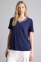 Regular Fit V-Neck Short Sleeve T-Shirt F2770Ax26Sp - 2
