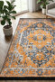 Ege 2075 Non-Slip Base Machine Washable Digital Printed Chenille Woven Rug - 2