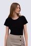 Women's 3-Piece Crew Neck Short Sleeve Cotton Modal Stretch Undershirts - 3-Piece Advantage Pack - 2