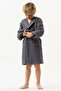Mini Joone Waffle Pike Children's Bathrobe 100% Cotton - 6
