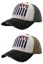 Unisex Vintage Nyc Brooklyn Embroidered Adjustable Baseball Cap Hat Set of 2