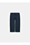 72320 Zipper Detailed Capri-Navy Blue - 6
