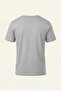 Men's Multi-Colored 4-Pack 100% Cotton Comfortable Fit Black-White-Grey-Bitter Brown T-Shirt - 4