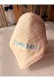 Don'T Kiss Me Embroidered 4 Layer Muslin Scarf Blue Bib – Single Snap Baby Bib - 2
