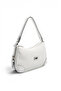 White - White Honeycomb Women's Shoulder Bag Sp1269 - 2
