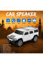 WS-590 Car Shape Bluetooth Speaker with FM Radio, USB/TF Card Support, TWS Pairing, 8W Output 1500mAh Rechargeable Battery - 3