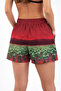 Swim Shorts with Zipper Pockets and Mesh Lining, Quick Drying Premium - Red - 2