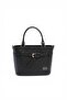 Black - Women's Handbag with Black Logo Sp1283