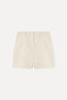 Women's Beige Chino Shorts - 5