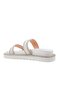 261-7043 White Women's Slippers - 4