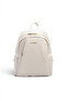 Beige - Beige Logo Women's Backpack Sp926