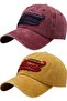 Unisex Vintage Hawaiian Embroidered Adjustable Baseball Cap Hat Set of 2