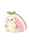Cute Strawberry Rabbit Plush Toy with Bag - a Joyful Companion for Little Ones - 5