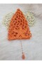 Viral Crochet Hat/Cotton Mesh Beanie/Summer Orange Hat/Organic Special Design/Beach/Vacation/Gift - 2